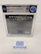 Jay-Z The Black Album CD 2003 WATA 9.2 A SEALED 💎 Original Hype Sticker picture