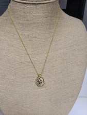 Moissanite 14k Yellow Gold Over Silver Scatter Design Pendant 1.18ctw DEW. picture