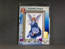 Vintage Design Works - Celestial Angel, Cross Stitch Kit, 2347 picture