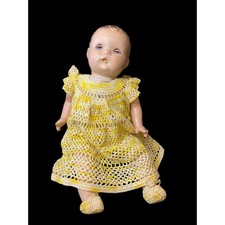 Vintage Composition Baby Doll Sleep Wake Eyes 15
