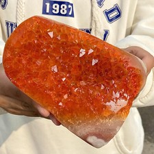 2.42LB  Natural Uruguayan Amethyst Cluster Cave Display mineral Specimen picture