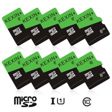 Kexin 5 /10 PACK 8GB Micro SD Cards Ultra SDHC Class 10 TF Card Memory Cards Lot picture
