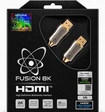 Fusion8K HDMI 2.1 Cable Supports 8K @60Hz and 4K @120Hz (3 Feet) picture