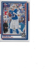 2025 Donruss Optic Josh Allen Buffalo Bills Football Card #70 picture