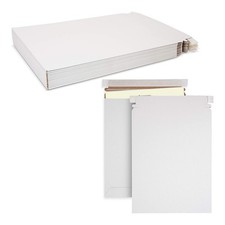 MT Products White Hard Stay Flat Mailing Envelopes 11