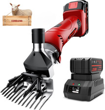Cordless Electric Professional Sheep Shears, Sheep Clippers with 2 PCS Rechargea picture