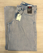 Levi's Premium Low Loose Women's Light Wash Gray Low Rise Jeans 27W Relaxed picture