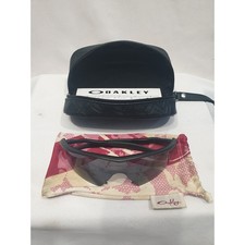 Vintage 2002 Oakley M1 Frame Strike Sunglasses USA Black Grey Lens READ picture