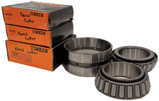 NEW TIMKEN 572D DOUBLE CUP TAPERED ROLLER BEARING WITH (2) NA580 CONES picture