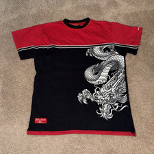 Vintage JNCO Jeans Boys XL/Mens Small Dragon Graphic  T-shirt baby t picture