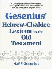 Gesenius' - Hebrew-Chaldee Lexicon to the Old Testament : A Dictionary... picture