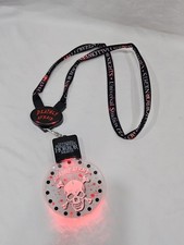 Universal HHN Deathly Afraid Light Up Necklace Lanyard Halloween Horror Nights picture