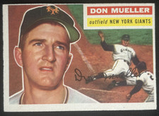 1956 Topps - Don Mueller #241 VG picture