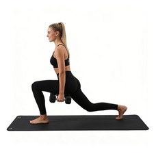 Commercial Hanging Yoga Mat 5mm Thick PVC Fitness Exercise Mat with Grommets picture