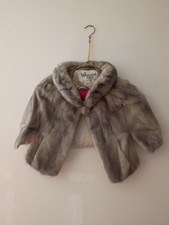 Vintage (1950's) Genuine Silver Fox Wrap by Wincrest Furs picture
