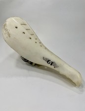GT BMX Seat White Viscount 2123 Old School Mid 1980s Pro Performer Freestyle OG picture