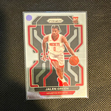 Panini 2021-22 Prizm Jalen Green Rookie Silver Prizm Rockets #306 picture