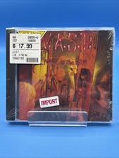 W.A.S.P. Live… in the Raw CD Sealed Import Jewel Case Heavy Metal picture