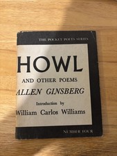 Howl and Other Poems (The Pocket Poets Series, Number Four) 1959 City Lights picture
