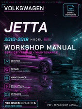 Volkswagen Jetta 2010 2011 2012 2018 Workshop Repair Service Manual picture
