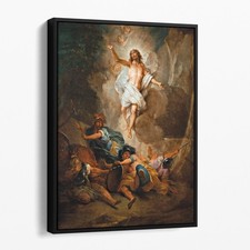 The Resurrection of Christ by Nicolas Bertin Jesus Bible Canvas Wall Art Print picture