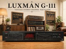LUXMAN G-111 🌈RaRe🌈 Vintage Stereo Equalizer picture