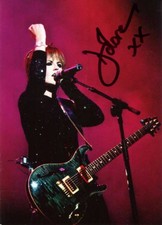 THE CRANBERRIES SINGER Dolores O`Riordan autograph, signed photo picture