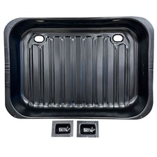 1961 62 63 1964 Impala Trunk Lower Pan (Bath Tub) 2 or 4 Door w/ 2 Brackets Dii picture