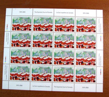 Canada Inscription Sheet Scott# 1847 Supreme Court 2000 MNH L586 picture