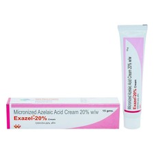 Exazel 20% Cream 15gm micronized | Azelaic Acid (20% w/w) Pack of 2 picture