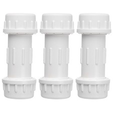 DONWARE 3-Pack 1/2-inch PVC Compression Coupling Cople de Compresión PVC | Pi... picture