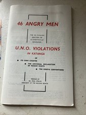 46 Angry Men U.N.O Violations In Katanga Book That Exposes UN Atrocities picture