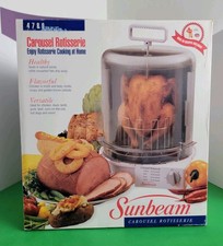 Sunbeam Vertical Carousel Rotisserie Countertop Oven - Model 4780  picture