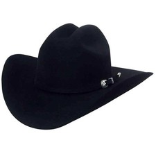 Texana Original 100X Joan Sebastian Style Western Cowboy Fur Felt Hat - Black picture