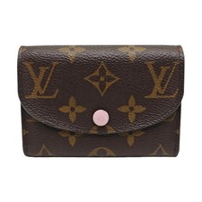 【Authentic】 LOUIS VUITTON ROSALIE Brown Leather Mini bags (DDP) picture