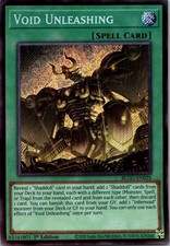 Yugioh -Void Unleashing BLGG-EN025 Battles of Legend: Glorious Gallery picture