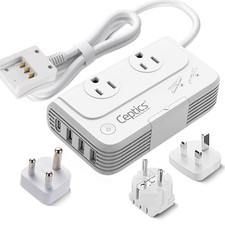 Ceptics South Africa Voltage Converter - 200W Convert 220V to 110V for Devices L picture