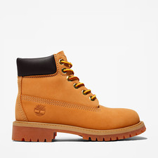 Timberland Youth Premium 6-Inch Waterproof Boots, Wheat picture