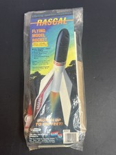 VINTAGE Estes RASCAL Model Rocket #2021 Open Contents - Missing Engine Hook picture