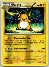 Raichu 49/162 Rare BREAKthrough Pokemon Reverse Holo Lightly Played picture