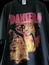 PANTERA GREAT SOUTHERN TRENDKILL  On SHAKA HEAVYWEIGHT GARMET SHIRT  picture
