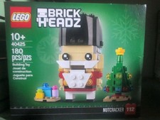 Lot of  2 LEGO BrickHeadz Nutcracker 40425 Retired Christmas Seasonal Sets picture