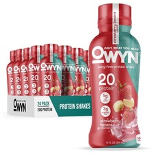 OWYN Only What You Need Strawberry Banana Flavored 20g Protein Shake, 12 Ct picture
