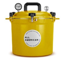 All American 1930 21.5qt Pressure Cooker Mustard (OB) Box Damage picture