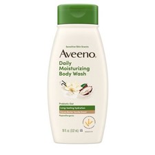 Aveeno Daily Moisturizing Body Wash for Dry & Sensitive Skin + Prebiotic... picture