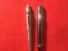 Vintage Antique Gas Station Micro Pen Light And Pen Oiler picture