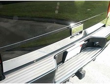 2pc Luxury FX Chrome 3 1/4' Rear Deck Trim for 2002-2006 Cadillac Escalade picture