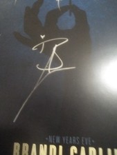 brandi carlile nye neptune theater signed  poster picture