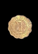 1967 British Honduras Cent Beautifully Toned (0614) picture