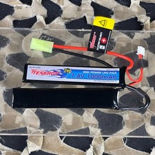 NEW Tenergy 7.4V 1000mAh Li-Po Airsoft Butterfly Battery Pack picture